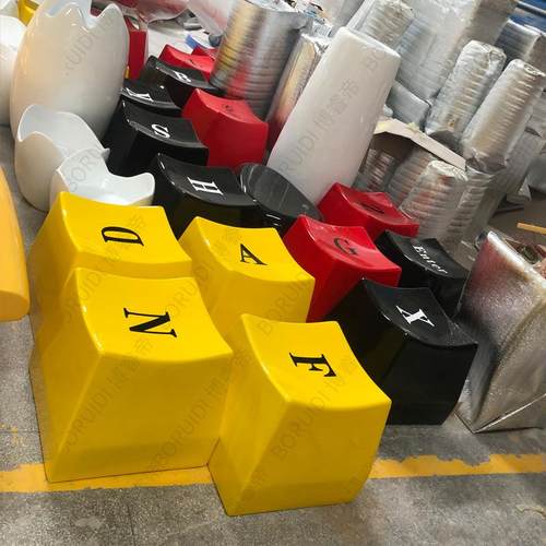 玻璃钢电脑F键盘造型凳子文母SHIT创字意卡通凳子学84501校公英共