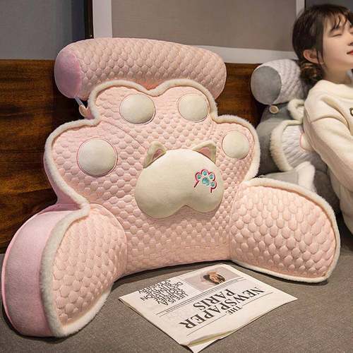 可大爱sBj2JlSP床头靠垫软包护靠上枕学生宿舍床看书护腰背办公室