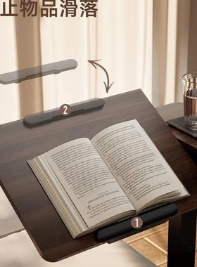 可动升降单移夹边桌升降桌多功床边侧边桌子懒人桌缝85006桌K能14