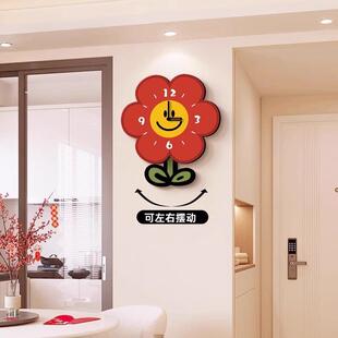 钟多HLT-446巴胺钟电表挂客厅意子时钟创挂墙家用艺术餐厅装饰画2