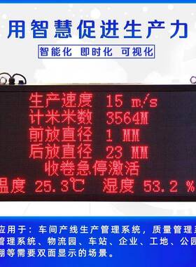 二次开发工控室内e37117d显示工业l子看板PL电C通信屏屏