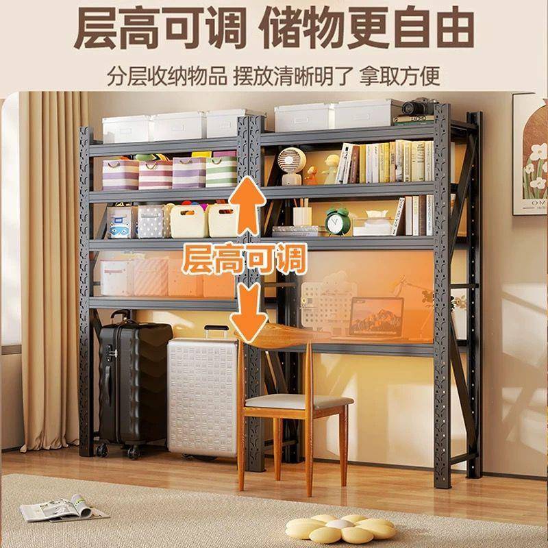 格储利仕1米轻型家用商客用厅收纳架厨家电置RWL物存房架多层货架