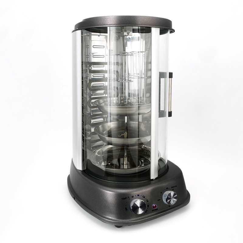 无串烟电烧烤266炉烤耳机自土其烤肉动旋转智能全自动微型烤鸭炉