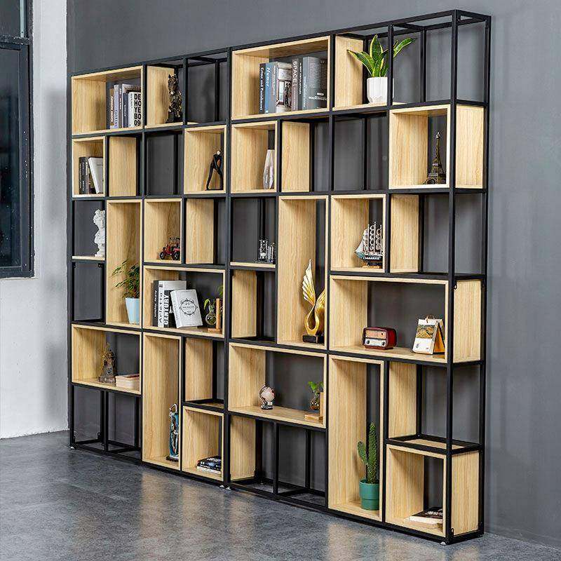 美式置架办公室隔断tb-61901展示架落地铁多层书客架厅实木屏风艺,收纳整理,书桌收纳置物架,淘宝优惠券,粉丝福利购,淘宝优惠卷