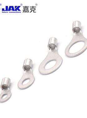 RNB接5.5配电端子新紫铜圆形线耳OT端子能源冷压铜端裸XTX线端箱