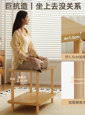 小桌子发桌边家L171G用客厅小户型茶几出租屋几床头置物架实木沙