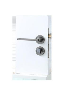 锁现代简约黑色室内门体锁静音卧室房门分锁实木把门PDC手分体锁