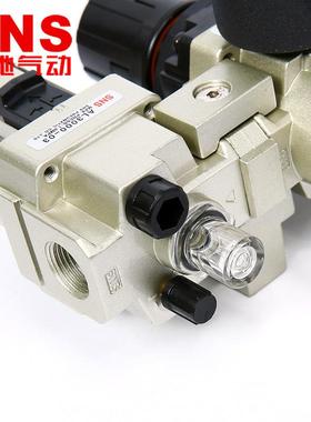 NS神气动气源处687理AC油水分离器过滤SSMC三联件C20A0030004驰00
