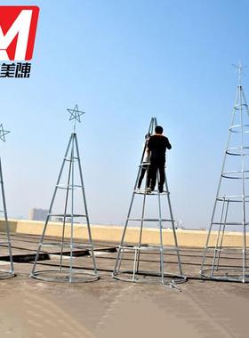 型框架圣诞树裸树3米4/5/6大7/8/9/10米/12m15场米商场户外32326