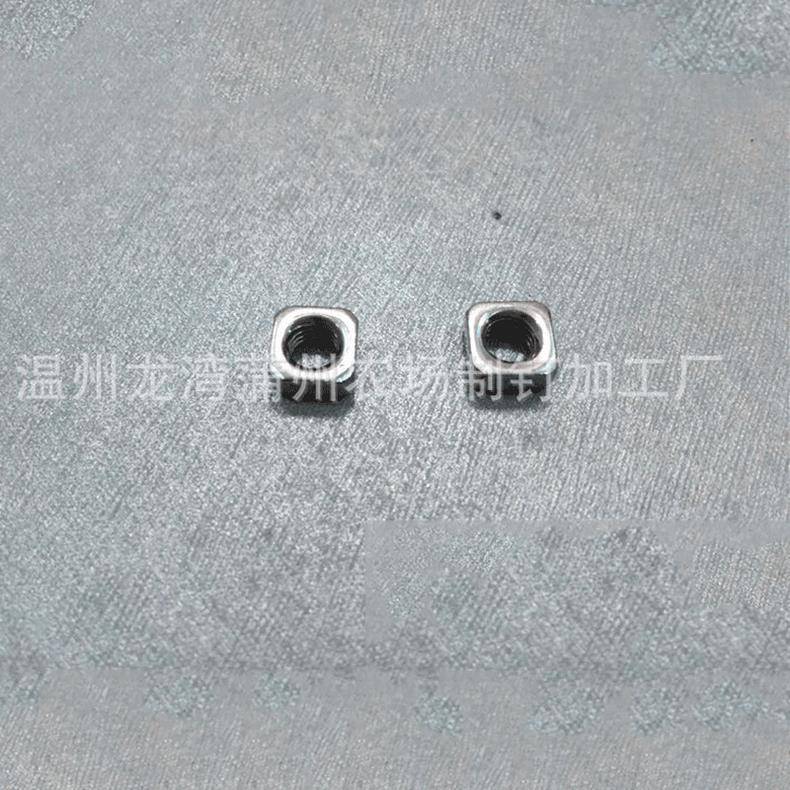 圆螺牙972母四内方镀锌螺母标不锈钢圆螺母套横非孔蝴蝶螺母螺丝