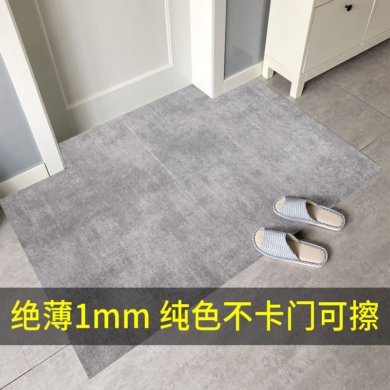 地垫不卡门1mm纯色入户门脚垫进门门口薄款入户门垫入门地毯