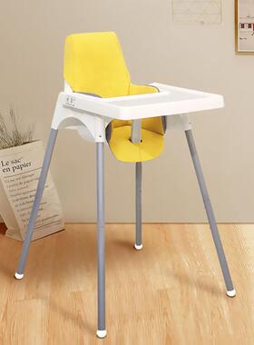 儿童餐椅宝宝餐桌椅儿童家用款婴儿吃饭高脚座椅bb凳子椅子商用