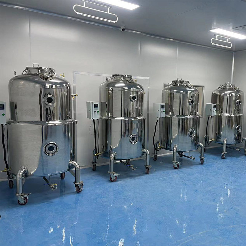 液体菌种发酵设备微生物发酵罐不锈钢反应罐