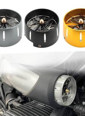 适用宝马拿铁RNINET攀爬者改装进气口装饰罩螺旋桨个性改装罩