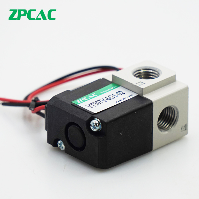 真空电磁阀VT307V/VT307-4G1/5G1-02气动电磁阀替SMC高频阀DC24V