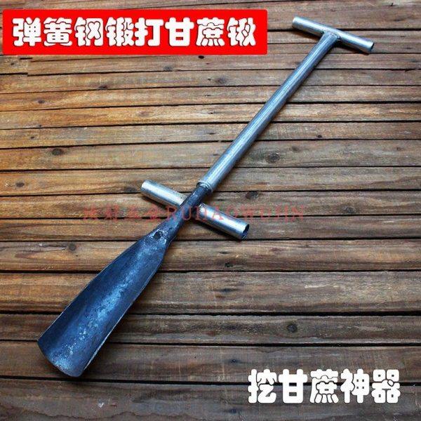 手工锻打挖甘蔗锹弧形铲子弹簧钢笋锹铁锹挖树锹树铲电线杆打洞铲,农机/农具/农膜,锹,淘宝优惠券,粉丝福利购,淘宝优惠卷