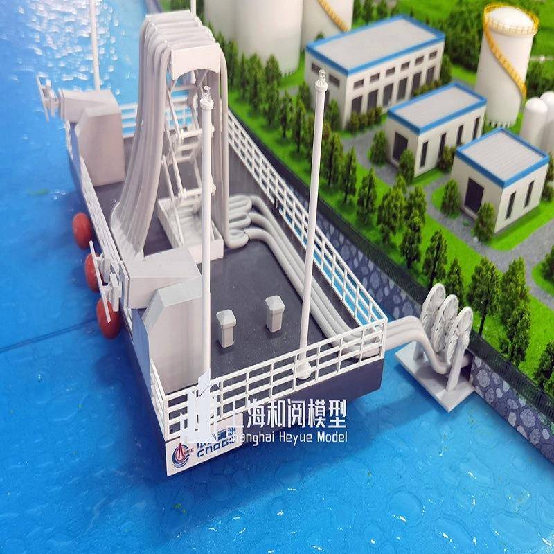 来图手工制作细节还原各种工业模型海上加油平台模型