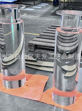 天发工艺亚克力桌腿奢石餐桌脚实心圆柱透明亚克力桌脚颜色尺寸