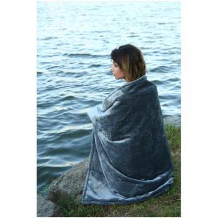 车载电热毯12V暖身毯加热毯办公室午睡毛毯多功能披肩