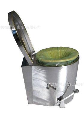 不锈钢打包坐便器避难硐室积便器TH-30打包集便器粪便收集厕具