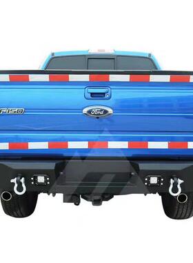 适用09-14年福特F150猛禽后杠竞技款后保险杠后防撞杠哈雷后护杠
