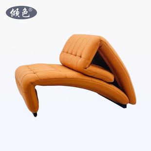 巴塞罗那单人沙发椅懒人拳头折叠休闲设计师多功能可躺家用沙发椅