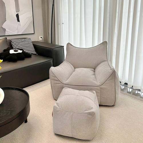 小怪兽豆袋榻榻米设计懒人沙发单人阳台休闲简约轻奢客厅休闲椅厂