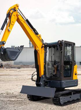 HT40全液压建筑工程挖机道路维修管道挖掘工程建设钩机