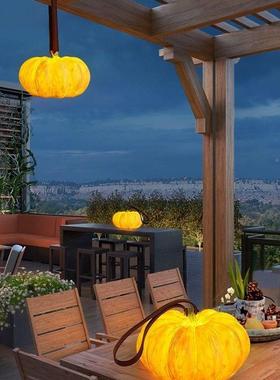 户外灯防水庭院景观花别墅露台露营手草提南瓜灯氛围太园能34602