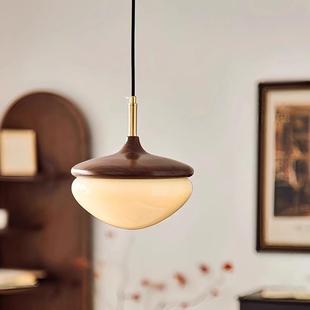 中小吊灯榛子意设计法式 奶油风49816创卧室床头灯古具餐厅风吧台