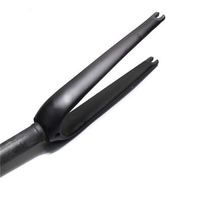 现货全碳纤维自行小轮车前451碳维20纤45515叉寸消光轻量车化设计