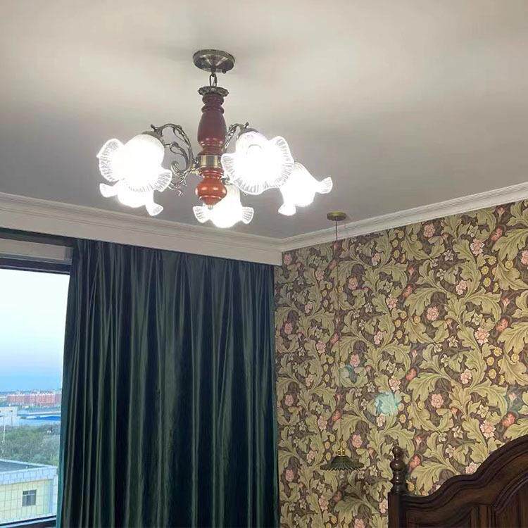 法式客厅卧室餐厅GZ1043欧式中古实美木灯具古式乡v村intage复田