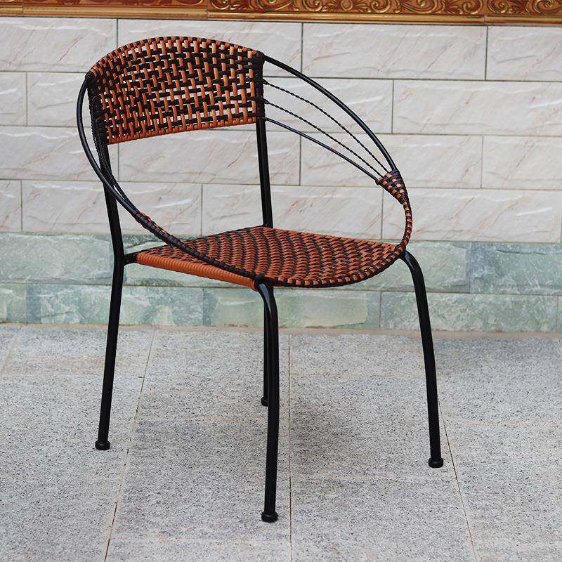 藤编圆椅休闲椅203椅（椅复古靠背藤编摞子家用阳台椅子可叠编藤,商业/办公家具,商用藤编家具,淘宝优惠券,粉丝福利购,淘宝优惠卷