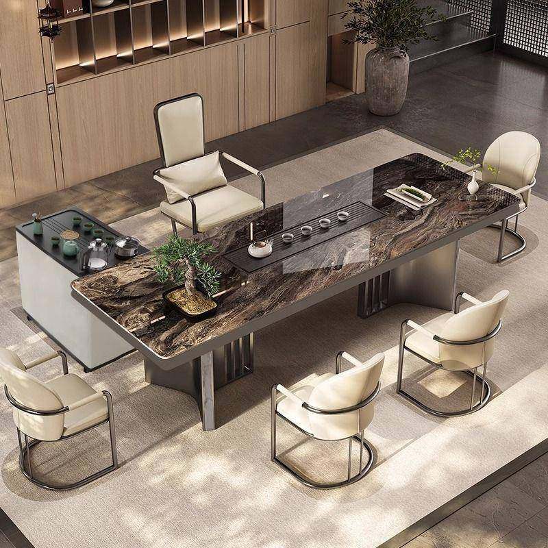 现代轻奢办公室茶台烧水壶一体高级感家用大板茶桌岩板茶桌椅组合,纺织面料/辅料/配套,纺织机械配件,淘宝优惠券,粉丝福利购,淘宝优惠卷