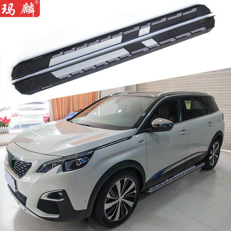 直销适用于标致5008改装侧踏板2017款原厂配件两侧上车脚踏板