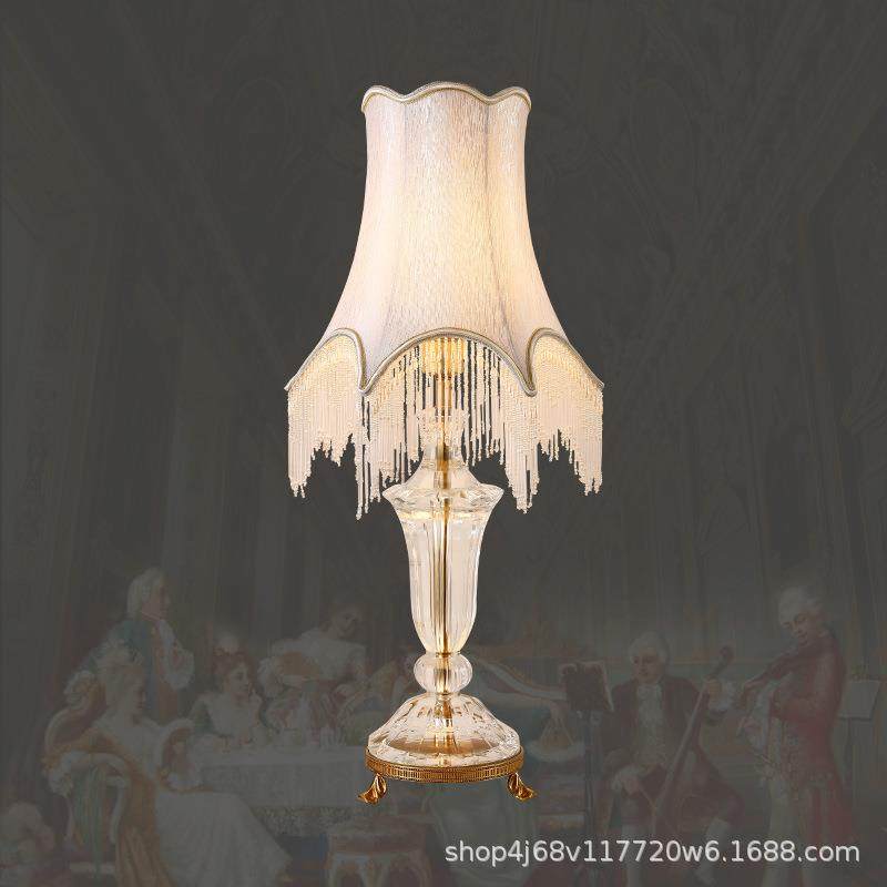 欧式台灯奢华卧室房间床头柜装饰灯宫廷水晶欧美法式浪漫床头灯,纺织面料/辅料/配套,纺织机械配件,淘宝优惠券,粉丝福利购,淘宝优惠卷