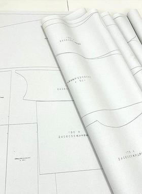 服C装裁剪纸A704D绘图纸电脑纸打印唛架画皮纸广告字纸稿纸热销