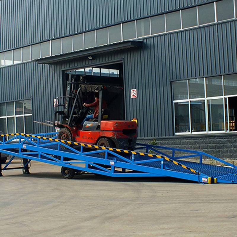 移动液登车桥物流装卸升降备平台设车装柜集装箱卸货平台XOC压登