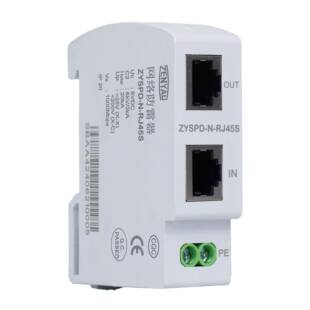 网络信号防雷器POE摄像机换UPK机/监交控/高清雷器模块百/兆/千防