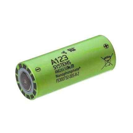 全启新A品美国A11912326650M13B5C磷酸铁锂电池2500mah70A动电