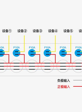 新品2-6FG-6ST24V汽险车货车轮船6开关改装面板组合带外接可替换1