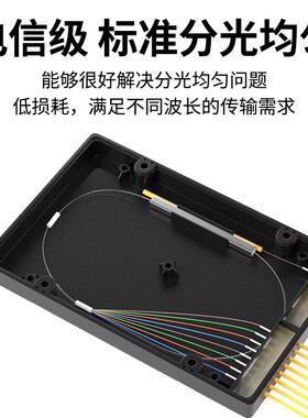 烽火盒式分光器电信级F/SCC接OTZ分口光纤盒1式光分路器12/4/8/6/