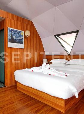 户外活动穹观EOM顶星酒空房科店民宿餐厅玻璃阳光房技馆星球形玻