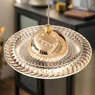 吊灯奢后现代约北欧小餐卧室645床头灯饰过道创意简吧台网轻红厅