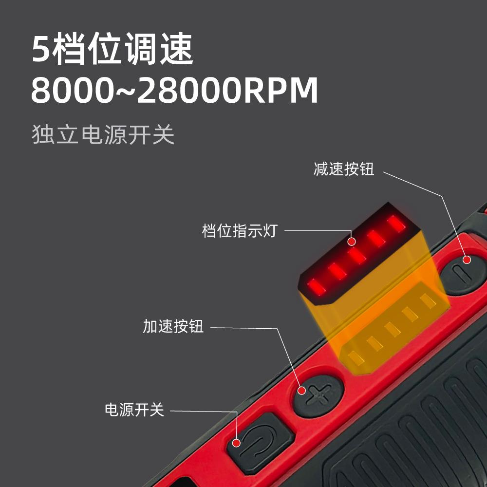 281新品现货72V灯锂电电磨5带挡定档调速玉石雕刻打.磨抛光