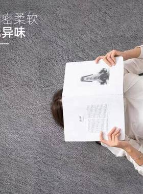 简密约地毯短绒北加欧轻奢厚大面积家用MKL51830满铺纯毛色绒加可