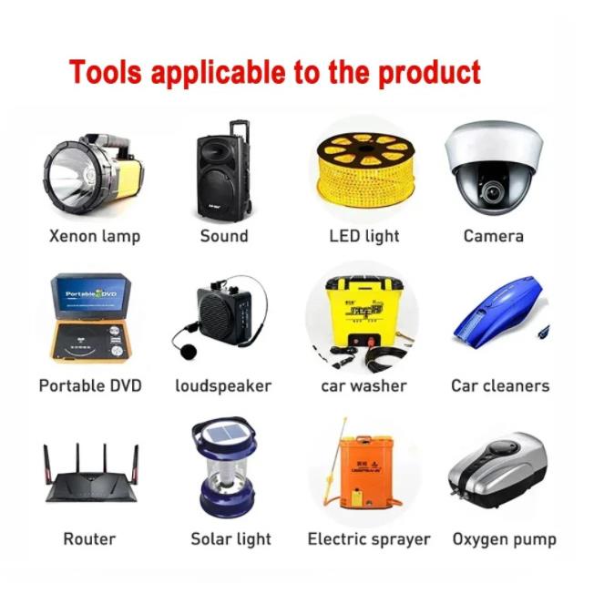 24V129700Ah备12外Ah锂电池018650太阳能板充电户露营用电源