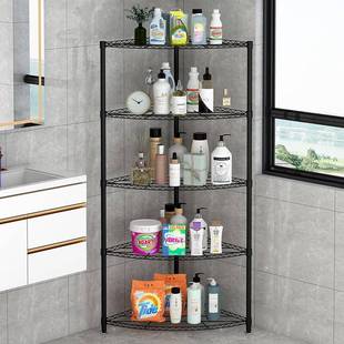 夹厨房转角置架多层落地墙角收纳架厅储客物架z7803 z7物铁艺缝三