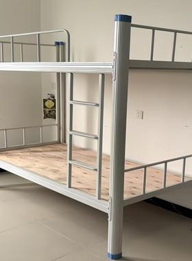 铁上下床钢架方管床上下铺生铁架床55504学床员工宿舍高低床工架