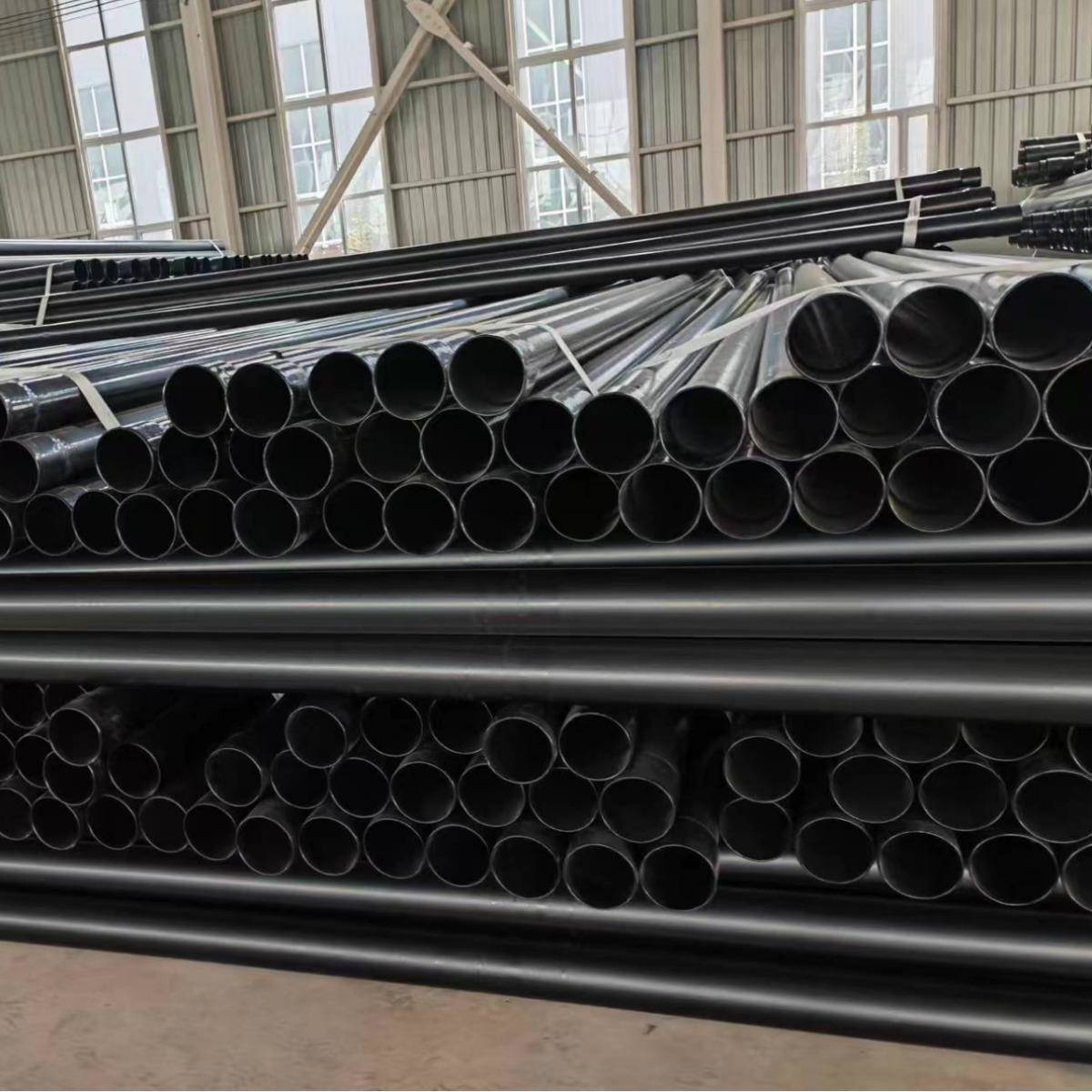 现货销售热浸塑复合钢管电力钢管承插式穿涂塑电缆穿线管电缆保护